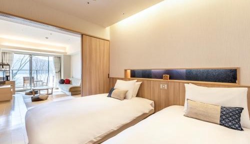 Japanese-Western Deluxe Room with Open-air Bath