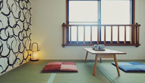 Japanese-Style Triple Room with Shared Bathroom