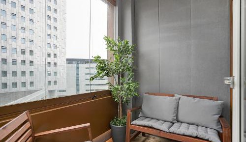 Two-Bedroom Apartment with Balcony