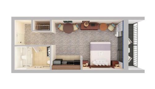 Tower Oceanfront King Room with Kitchen