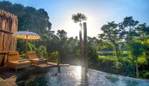 One Bedroom Villa with Private Pool & Rice Field View