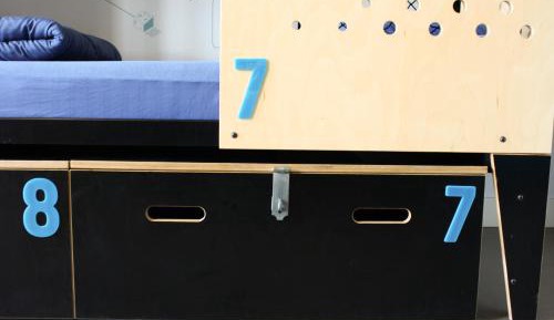 Bed in 6-Bed Mixed Room