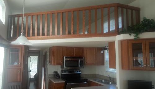 One-Bedroom Loft Park Model Cabin