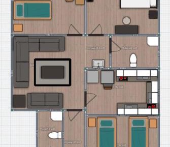 Three-Bedroom Apartment