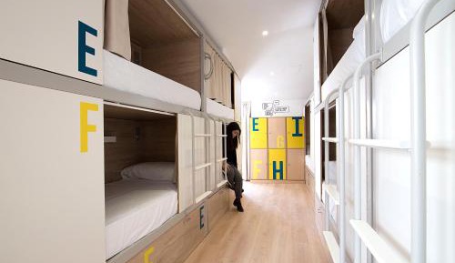 Bed in 6-Bed Dormitory Room