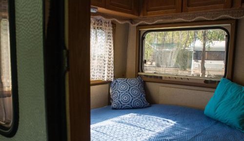 Caravan with Shared Bathroom