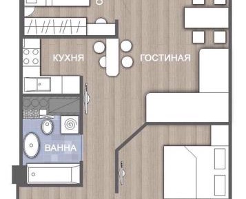 Two-Bedroom Apartment with Sea View