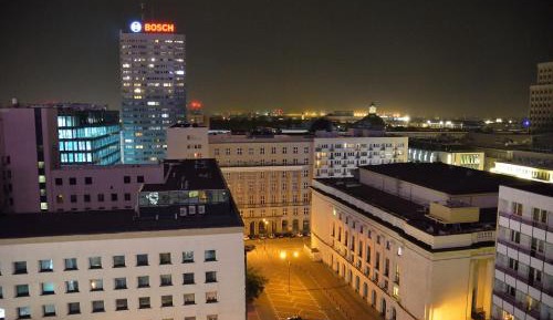Studio Apartment with Balcony and City View -  Zgoda 13 12th floor