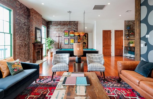 East Riverside Apartment | Bohemian Party Loft Off Magazine Street