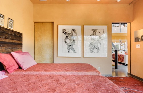 Flournoy Acres Villa | Swim, Sun and Relax in this Bali-inspired Artist's Loft House in Austin