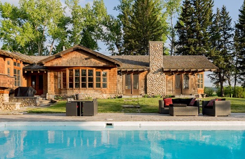 Calgary Other | Rocky Mountain Ranch House with Pool or Hot Tub