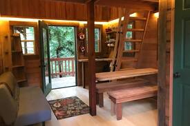 Aptos Cabin | Cabin at Juju Paradise:Santa Cruz Redwoods Retreat