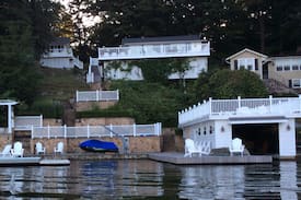 Glasser Cabin | Lake Hopatcong Waterfront -Raccoon Island-Dock