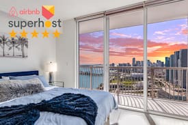 Downtown Miami Apartment | ★ 50TH FLOOR 1BR PENTHOUSE@BEST LOCATION❤️