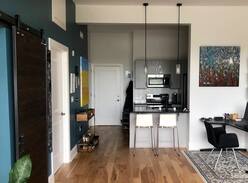 Lawrenceville Apartment | Penthouse Condo with Private Deck