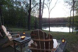 Branch Cabin | Family Cabin set on 14 acres overlooking Ward Lake