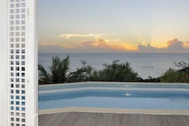 Grand Case Villa | VILLA LUCIE view exceptional