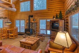 Island Park Cabin | Pine Tree Haven - Hot Tub, Game Room, Family Fun!!