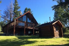 Douglas Lake Villa | Lakeside Log Home at Glimpse Lake B.C. Merritt