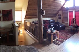 Rexford House | Mariners Haven, Lake Koocanusa cabin & boat slip