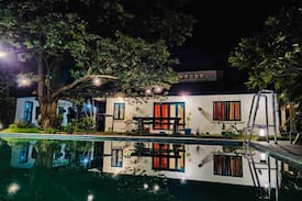Bommaraspet Villa | 4 BHK~The Shanti~Natural Pool Villa in Half a Acre