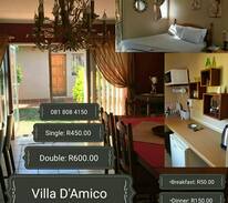 Klerksdorp Bed & Breakfast | Villa D'Amico Guesthouse. Home, away from home.