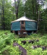 Strafford Other | 20'yurt at creek