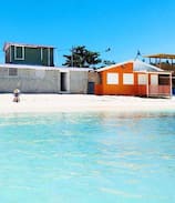 Cabo Rojo House | Orange BEACH House! PLAYA BUYE, Right at the beach