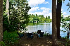 Fayette Cabin | Echo Lake Waterfront Cabin With Private Dock.