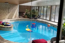Saskatoon Villa | Sun-Thurs Private Pool Party at 5 Cherry Lane