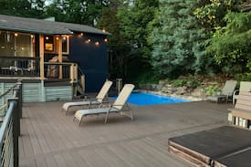 Chattanooga House | Sunset Haven: 4BR Hot Tub Fireplace Stunning Views