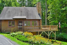 Bakersville Cabin | Cozy Cabin at Amber Ranches