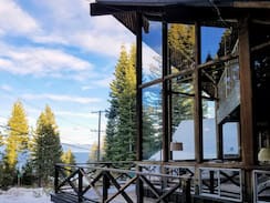Tahoe City Cabin | Cabin with Lake Tahoe View - EZ Walk to the Lake!