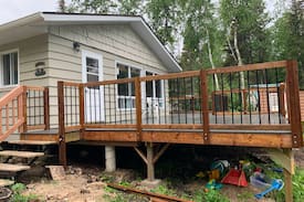 The Pas Cabin | Lakefront cabin Rocky Lake Eastshore