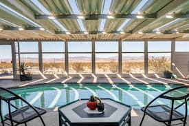 Wonder Valley House | SCORPIO RISING - Mid Century Covered Pool Retreat