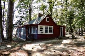 Deltaville Cabin | "The Little Red Cabin" aka The Galley
