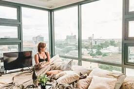 Santa Cruz Apartment | Terraza Maran (City Suites Ramos Tower | WiFi)