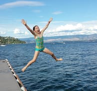 Central Okanagan Cabin | Lakefront Boucherie Beach Cottages