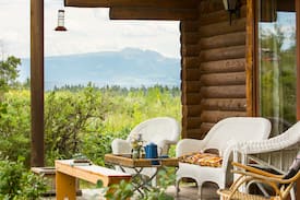 Teton Village Cabin | RMR: Rocking Rackets Cabin in Teton National Park!