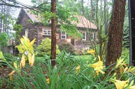 North Carver Cabin | Traditional Log House Near Cape Cod