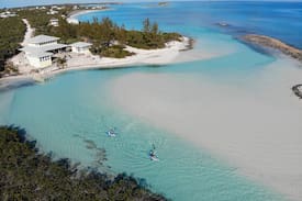 William's Town House | NEW! Stunning Ribbon of Blue Beach House in Exuma