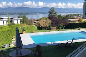Cologny House | Luxury Villa in Cologny, Geneva. Aircon and pool.