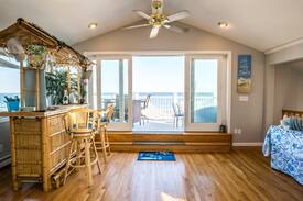 Hull House | Mermaid of HULL looking at Nantasket Beach
