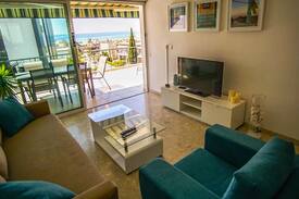 Pyrgos Apartment | Alexander Sea View Apartment, Pool, Near the Beach