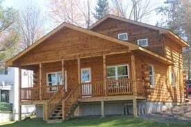 Equinunk Cabin | Log Cabin Duck Harbor Waterfront