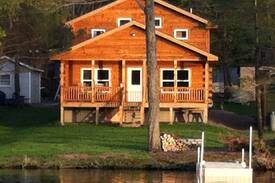 Equinunk Cabin | Log Cabin Duck Harbor Waterfront