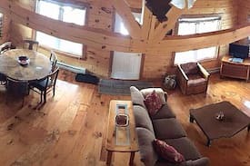 Equinunk Cabin | Log Cabin Duck Harbor Waterfront