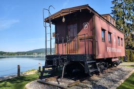 Harrisburg House | Rocky the Caboose at Fort Hunter Park