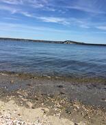 Saunderstown House | Plum Point Beach House Bay views near Jamestown