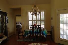 Riverwood Plantation House | Private bedroom with Jacuzzi.